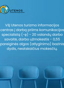 Kvietimas eiti komunikacijos specialisto (-ės) pareigas