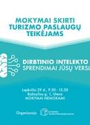 Kvietimas į mokymus „Dirbtinio intelekto sprendimai Jūsų verslui“