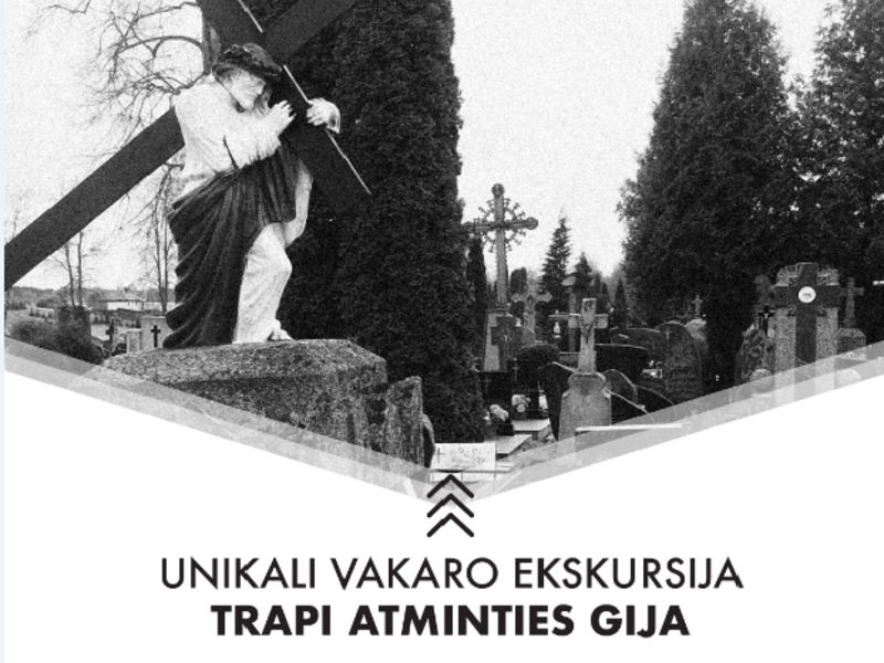 2024 m. spalio 28 ir 29 d. Ekskursija „Trapi atminties gija. (Ne)girdėtos nepaprastų asmenybių istorijos Utenos senosiose kapinėse“