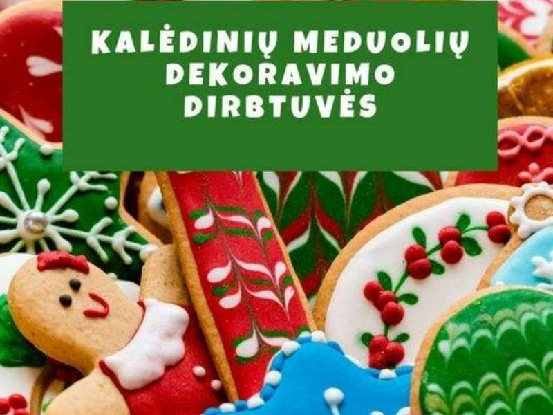 Edukacinė programa „Kalėdinio meduolio dekoravimas“