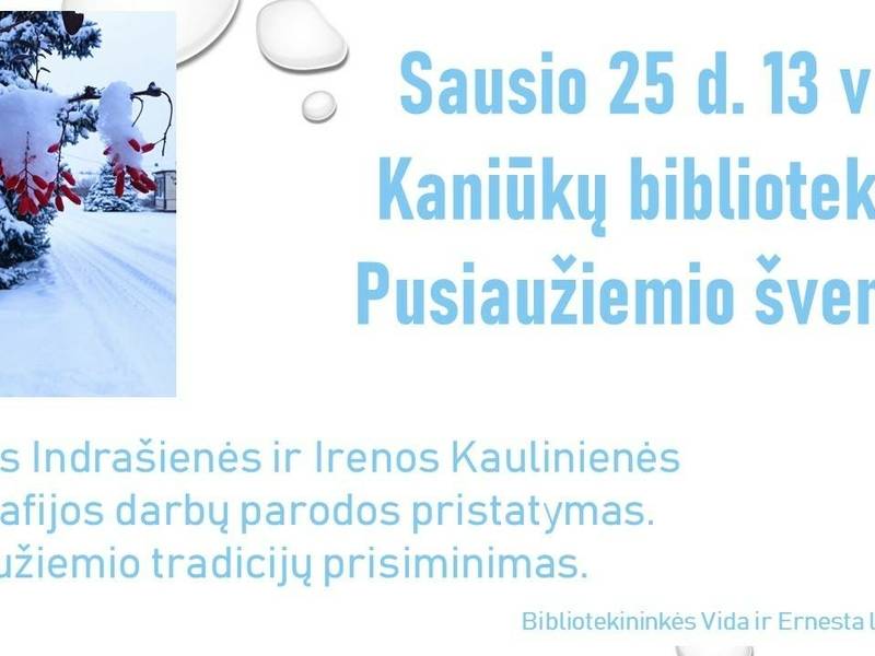 Pusiaužiemio šventė Kaniūkuose