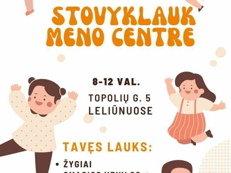 Stovykla vaikams Leliūnuose